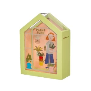 Sass & Belle Greenhouse Plant Fund Money Box