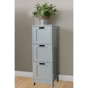 Bathroom 3 Drawer Slim Chest