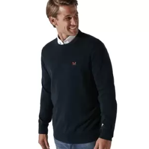 Crew Clothing Mens Classic Organic Cotton Crew Neck Jumper S - Chest 38-39.5'