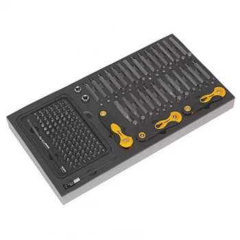 Tool Tray with Specialised Bits & Folding Hex Keys 192PC