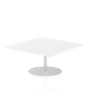 Italia Poseur Table Square 10001000 Top 475 High White