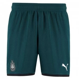 Puma Newcastle United Away Shorts 2019 2020 Junior - Green/Black