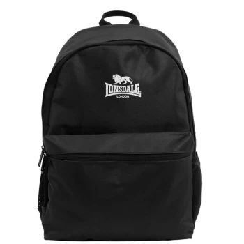 Lonsdale Pocket Backpack - Black