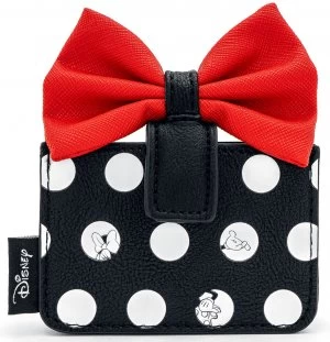 Mickey Mouse Loungefly - Minnie Card Holder Black red white