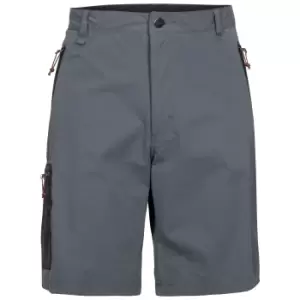 Trespass Mens Runnel Hiking Shorts (L) (Carbon)