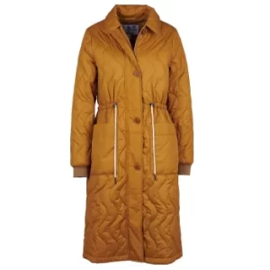 Barbour Womens Astley Quilted Jacket Dune 10