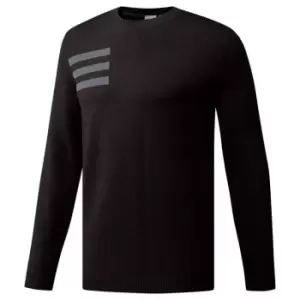 adidas Crew Golf Jumper Mens - Black