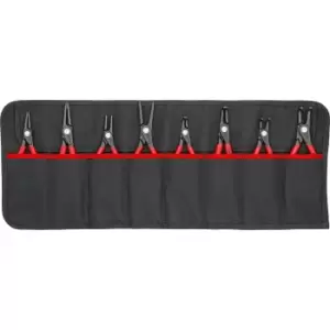 Knipex 8 Piece Precision Circlip Pliers Tool Roll Set