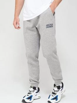 Jack & Jones Gordon Skinny Fit Joggers - Light Grey Melange, Light Grey Melange, Size XL, Men