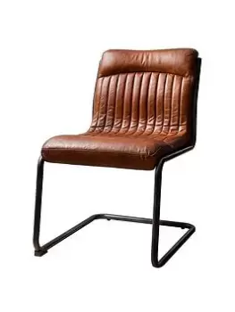 Hometown Interiors Aberdeen Chair Brown Leather