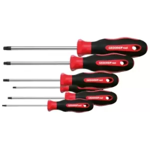 Gedore 2C-handle-screwdriver set T10-40 6pcs