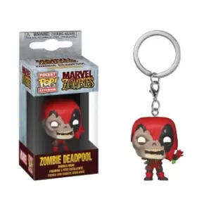 Marvel Zombies Deadpool Pop! Keychain