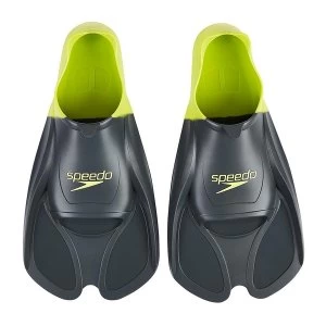 Speedo Training Fin Grey/Lime UK Size 11-12