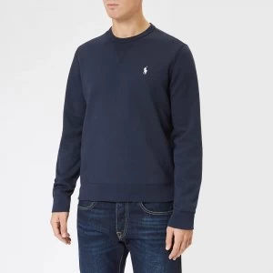 Polo Ralph Lauren Mens Double Knit Sweatshirt - Aviator Navy - XXL