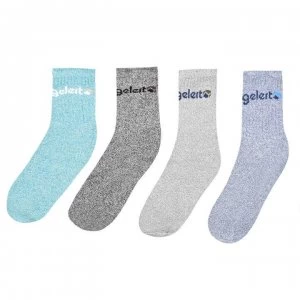 Gelert Walking Boot Sock 4 Pack - Turquoise