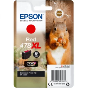 Epson Squirrel 478XL Red Ink Cartridge