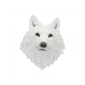 Snow Spirit Wolf Wall Art