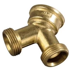 Xavax Y-Connector Inlet Hose - Gold