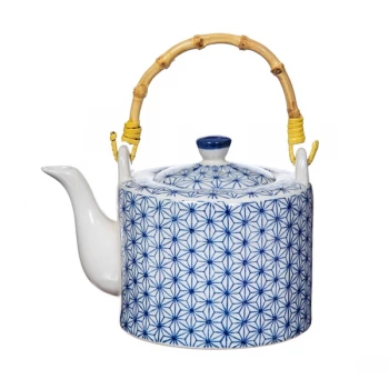 Sass & Belle Sashiko Pattern Teapot