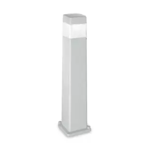 Elisa 1 Light Outdoor Bollard Light Grey IP44