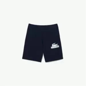 Lacoste Fleece Shorts Mens - Blue