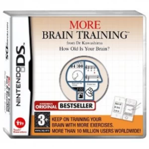 Ex Display Dr Kawashima More Brain Training Game