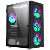 Montech X3 Glass Midi-Tower RGB Tempered Glass - Black