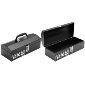 YATO Steel Tool Box 360 x 150 x 115mm - Black