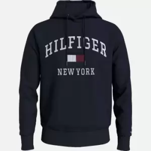 Tommy Hilfiger Mens Modern Varsity Hoodie - Desert Sky - L