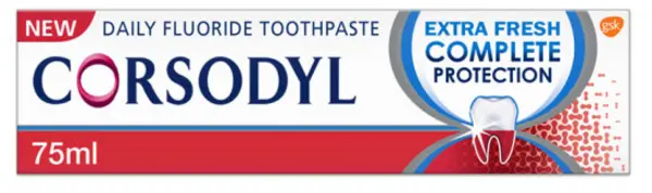 Corsodyl Complete Protection Extra Fresh Toothpaste 75ml