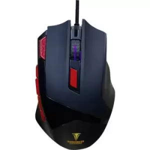 Berserker Gaming V1 Gaming mouse USB Optical Black 9 Buttons