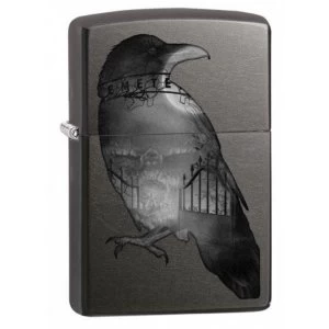 Zippo Raven Classic Black Matte