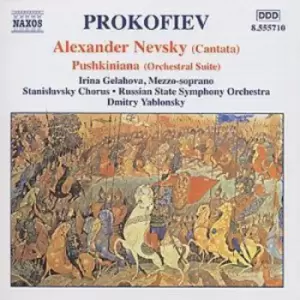 Alexander Nevsky Op 78 Yablonsky Russian State So by Sergei Prokofiev CD Album