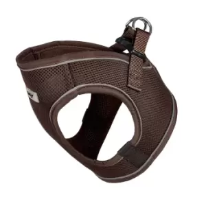 Bunty Voyage Harness Medium Brown and Clip-on Rope Lead Large Brown