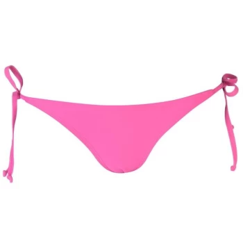 SoulCal Tie Bikini Briefs Ladies - Pink