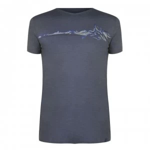 Millet Wool Blend T Shirt - Flint