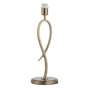 Penn Table Lamp Brushed Brass 1 Light IP20 - E27