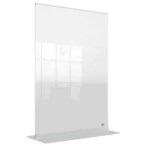 Nobo Premium Plus A3 Clear Acrylic Freestanding Poster Frame 1915593