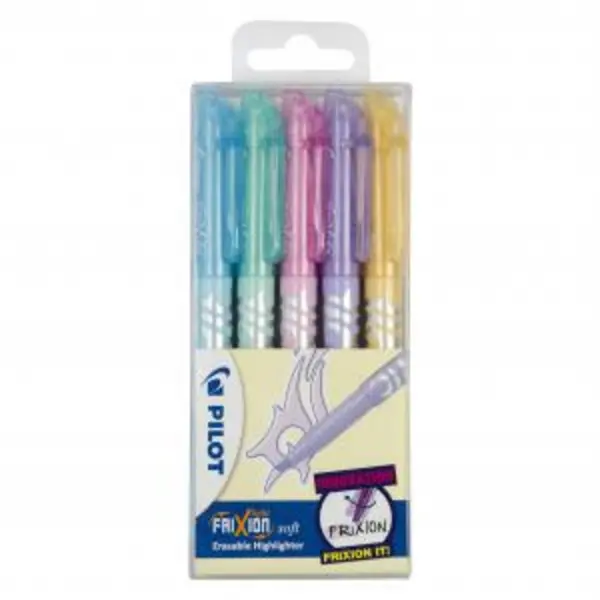 Pilot FriXion Erasable Highlighter Pen Chisel Tip 3.8mm Line Assorted EXR31396PT