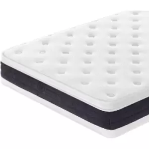 Tranquil Double MEDIUM Cool Gel Memory Foam Pocket Sprung Mattress - size Double - color