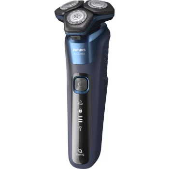 Philips Series 5000 Wet & Dry S5585/30 Mens Shaver Midnight Blue