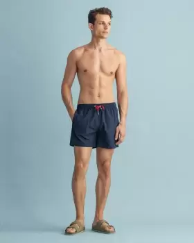 GANT Men Classic Fit Swim Shorts (4XL) Blue