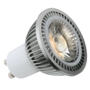 KnightsBridge 5W LED COB GU10 Dimmable Bulb - Cool White