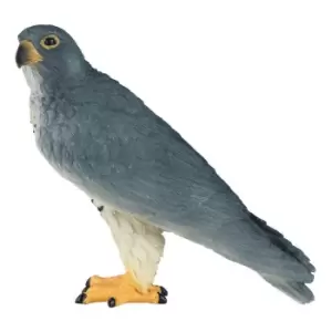 Mojo Wildlife & Woodland Peregrine Falcon Toy Figure, 3 Years And Above, Grey (381056)