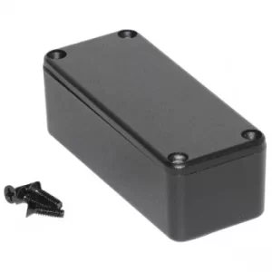 Hammond 1590ABK Diecast Enclosure Black (92.5 x 38.5 x 31mm)