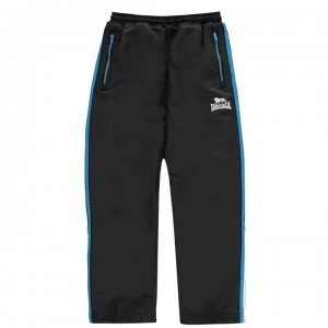 Lonsdale Two Stripe Woven Jogging Pants Junior Boys - Blk/BrBlue/Wht