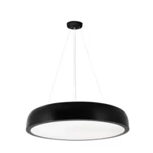 Cocotte Cylindrical Pendant Black 43cm 3000K