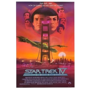 Star Trek Graphic Novels Voyage Home Poster