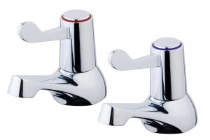 Wickes Medino Bath Taps - Chrome