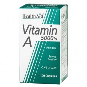 HealthAid Vitamin A 5000iu - 100 Capsules